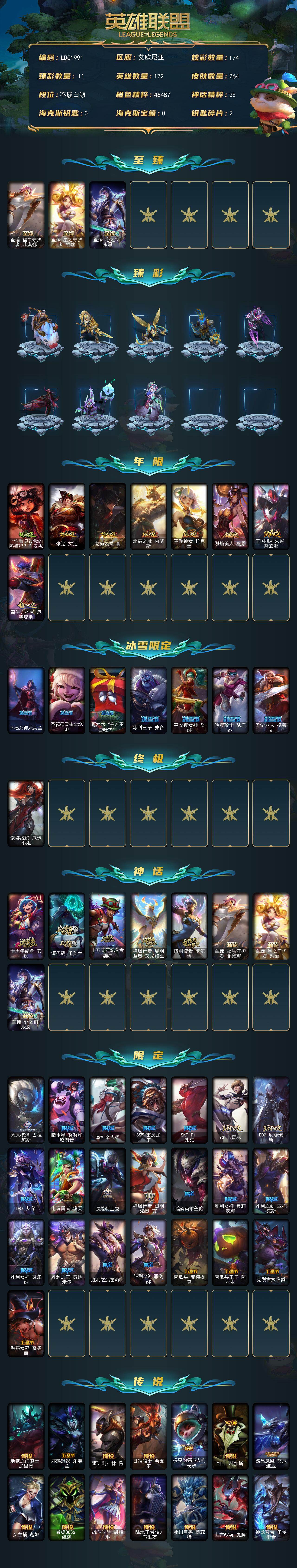 LOLQM46076英雄联盟账号详情图3