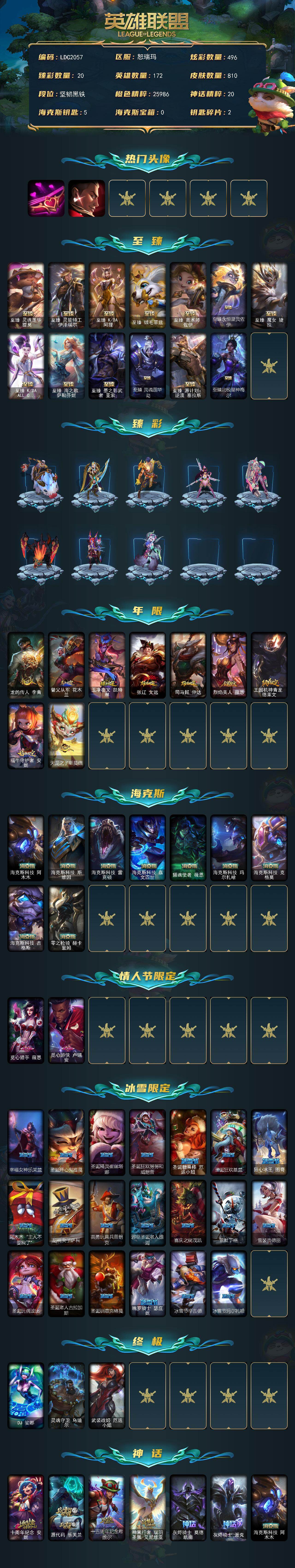 LOLQM46323英雄联盟账号详情图3