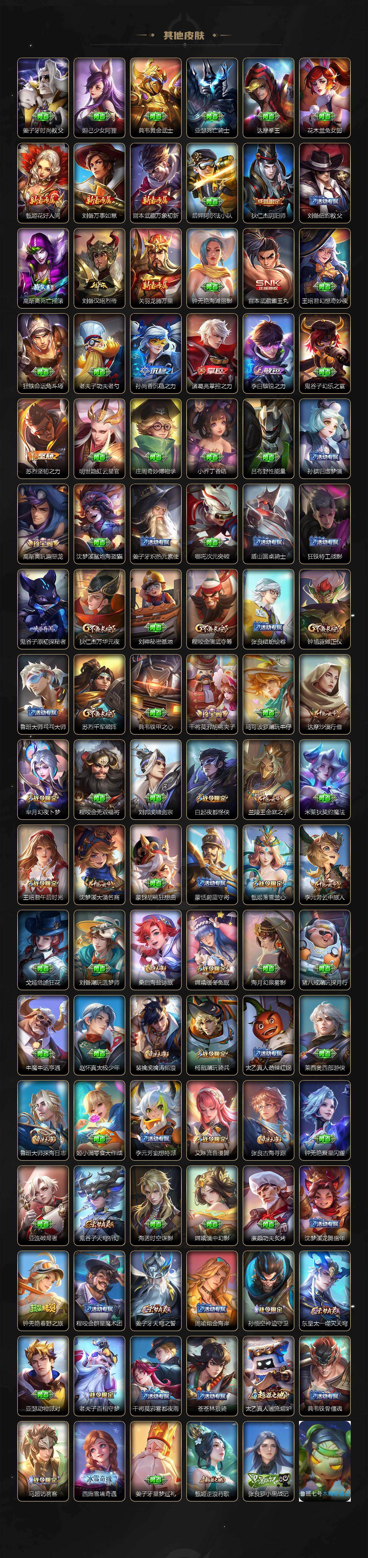 安卓Q-V4-尊贵铂金III段位-127英雄-242皮肤-1典藏皮肤-4传说-73史诗
【荣耀典藏】：孙悟空全息碎影
【传说皮肤】：桑启鸣野蒿，夏洛特浮生妄，李白诗剑行，李白凤求凰
【限定皮肤】：蒙