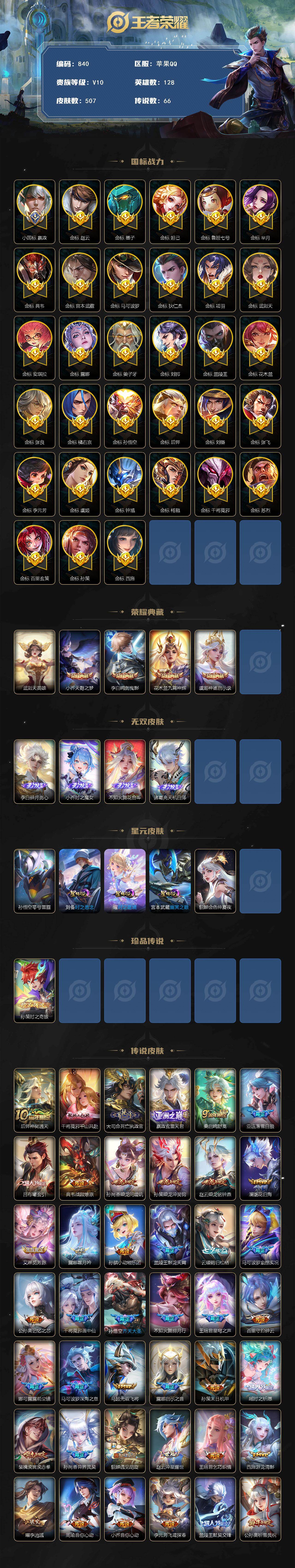 WZCMW496236王者荣耀账号详情图2