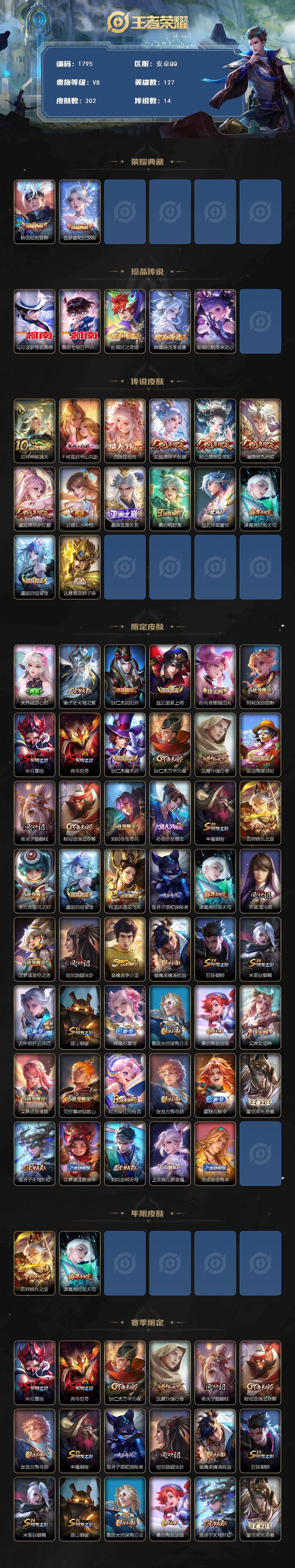 WZCMW467492王者荣耀账号详情图2