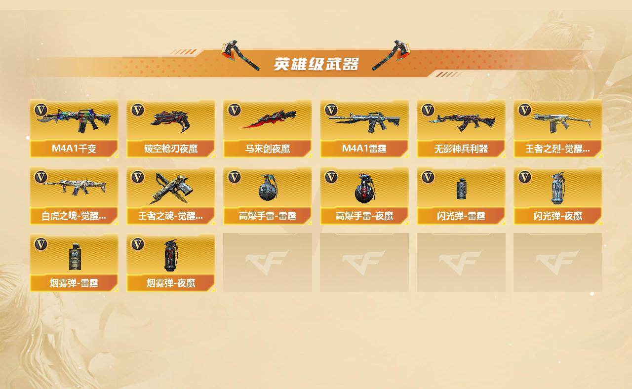 CFCMW421798穿越火线账号详情图3