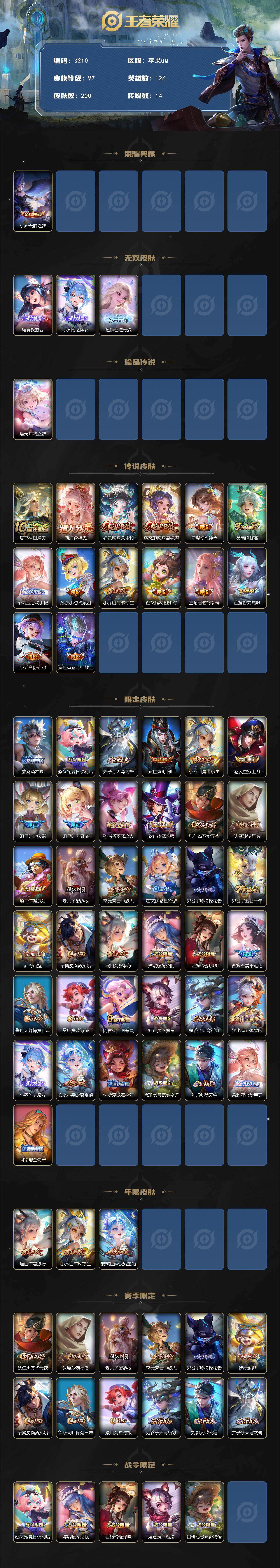 WZCMW467746王者荣耀账号详情图2