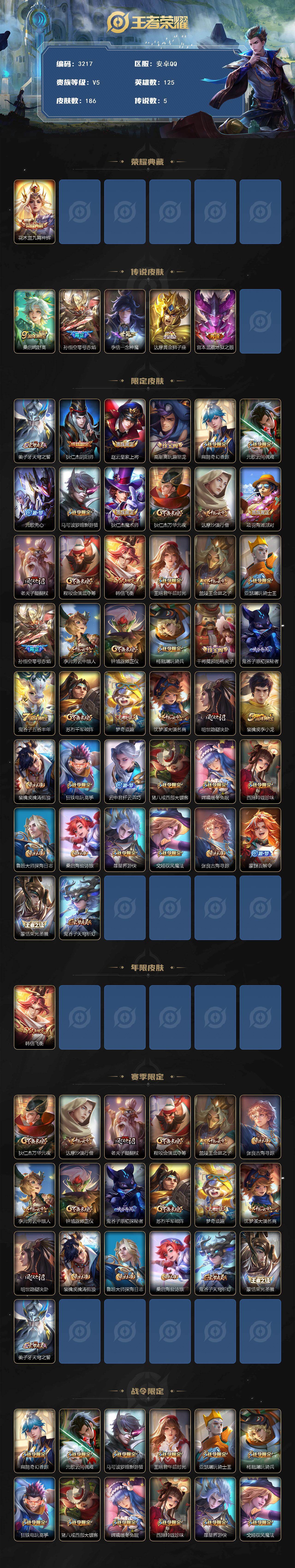 WZCMW467749王者荣耀账号详情图2