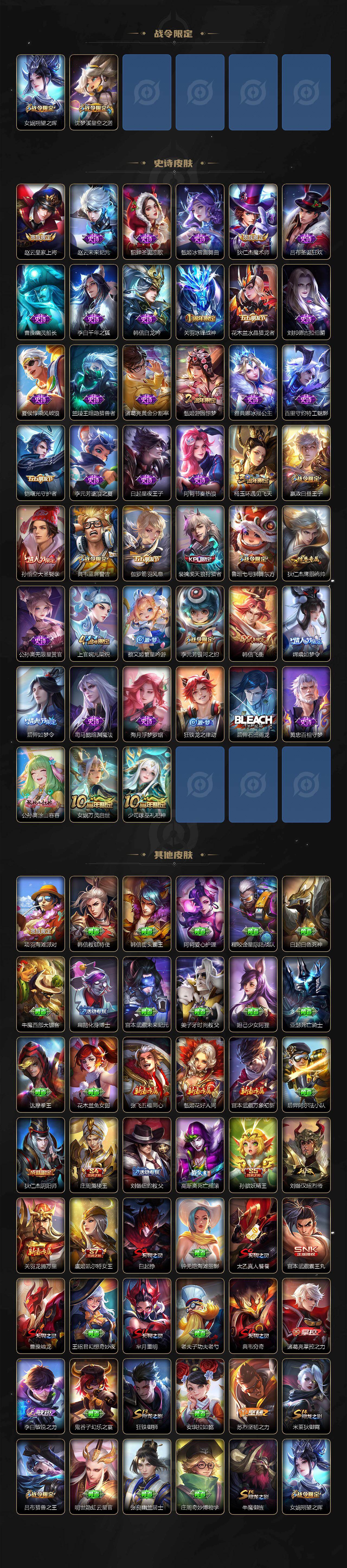 WZKG494115王者荣耀账号详情图3