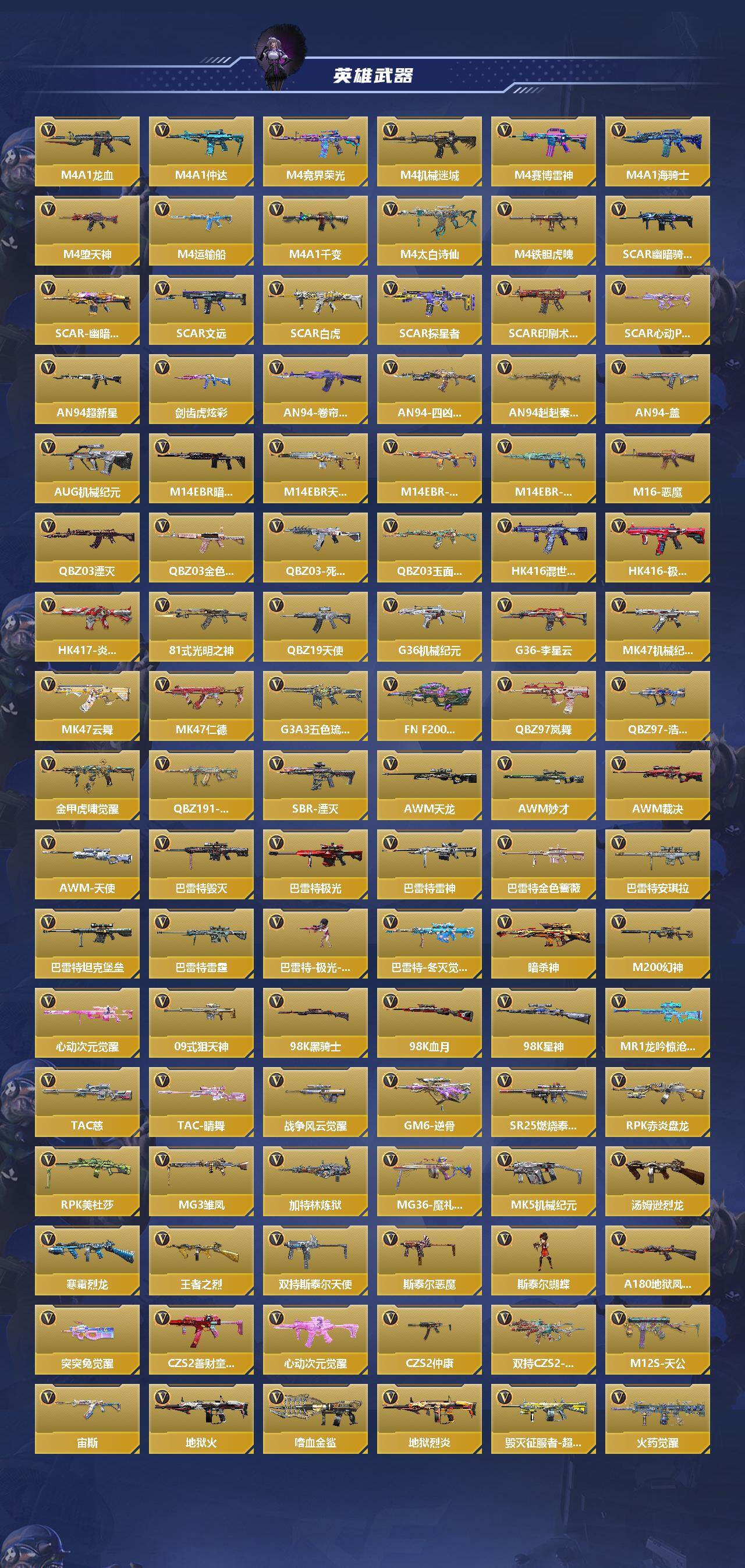 CFMQM45248枪战王者账号详情图4