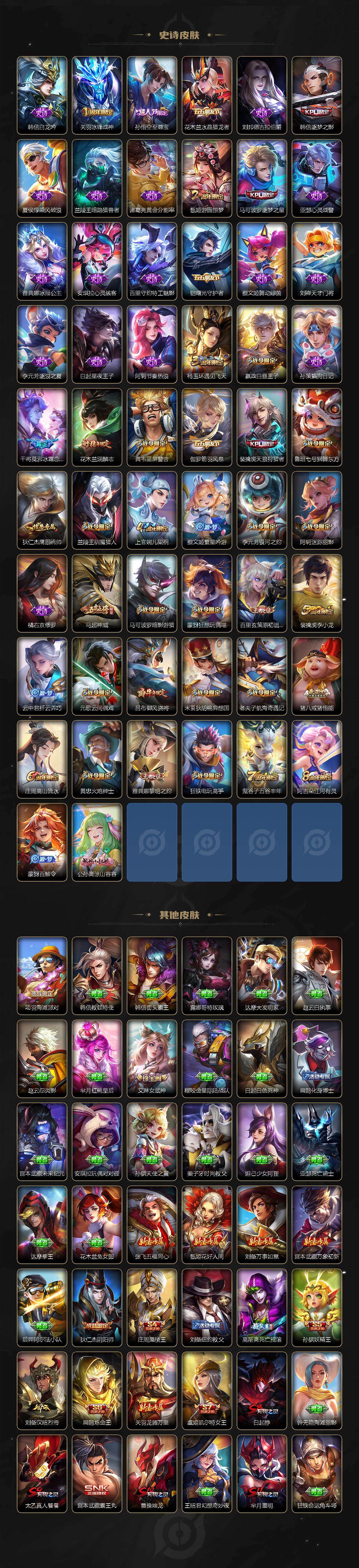 WZKG4110966王者荣耀账号详情图4