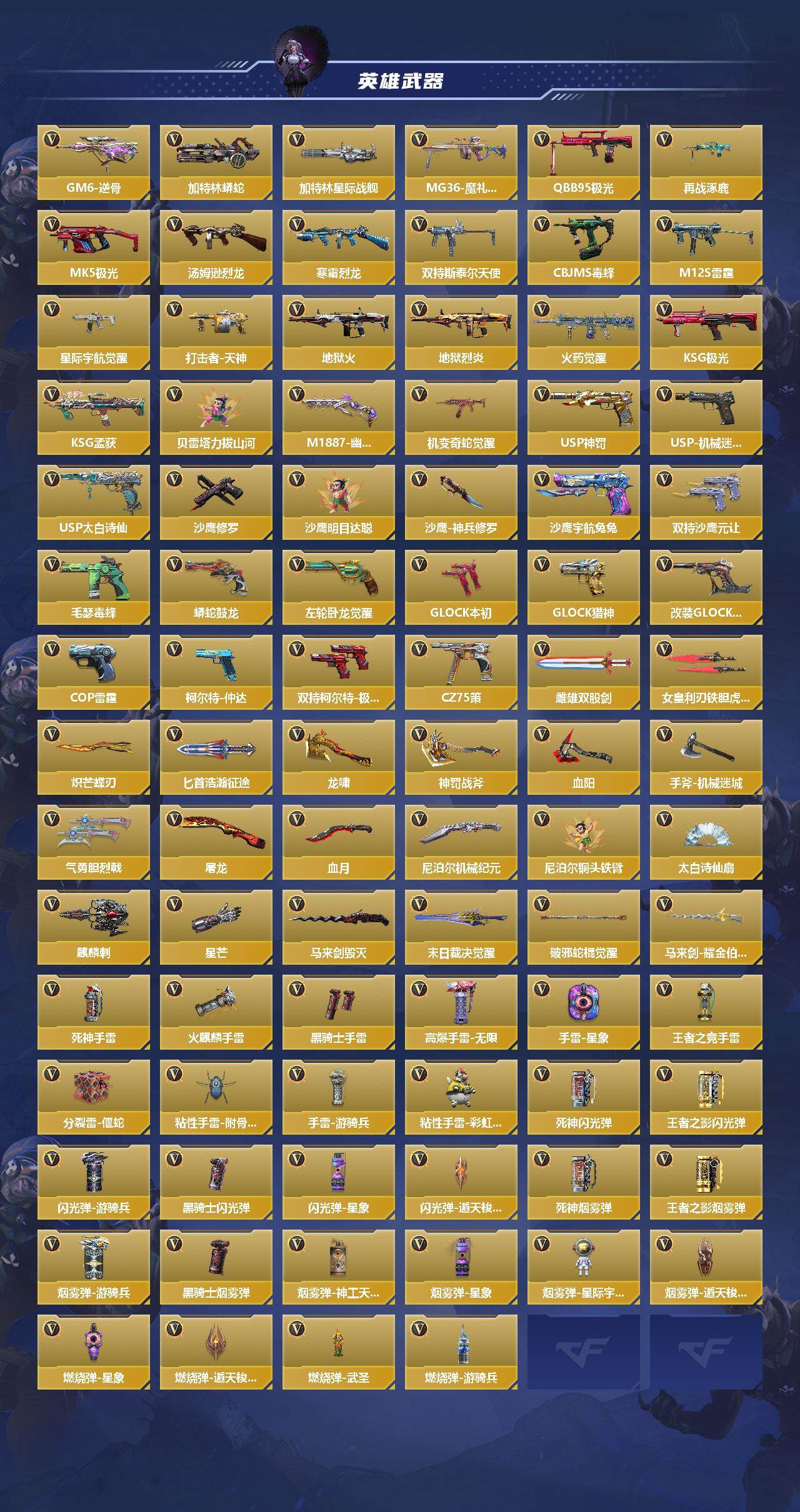 CFMQM45310枪战王者账号详情图4