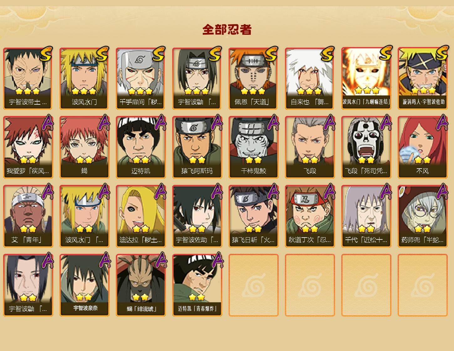 HYCMW46439火影忍者账号详情图2