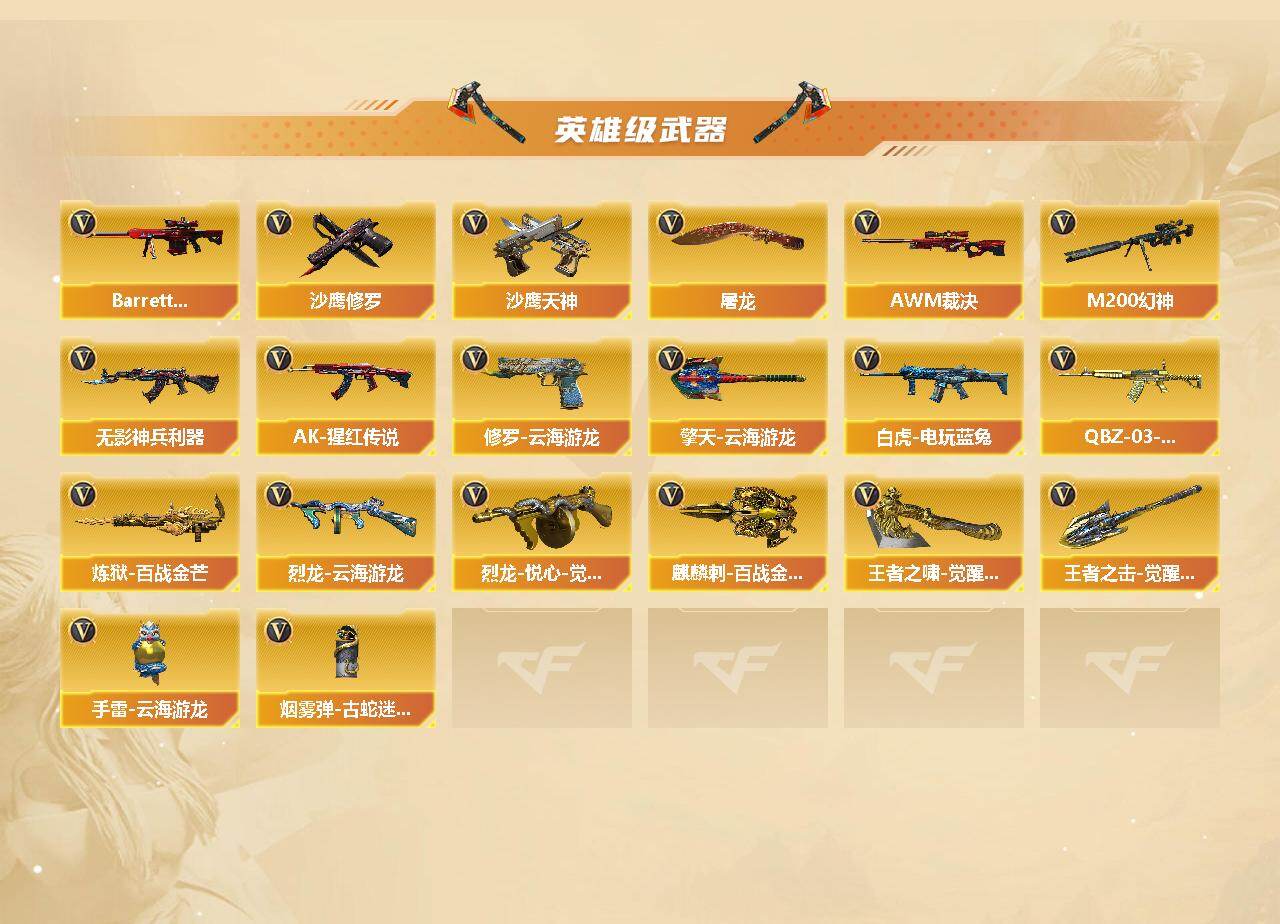 CFCMW421409穿越火线账号详情图3