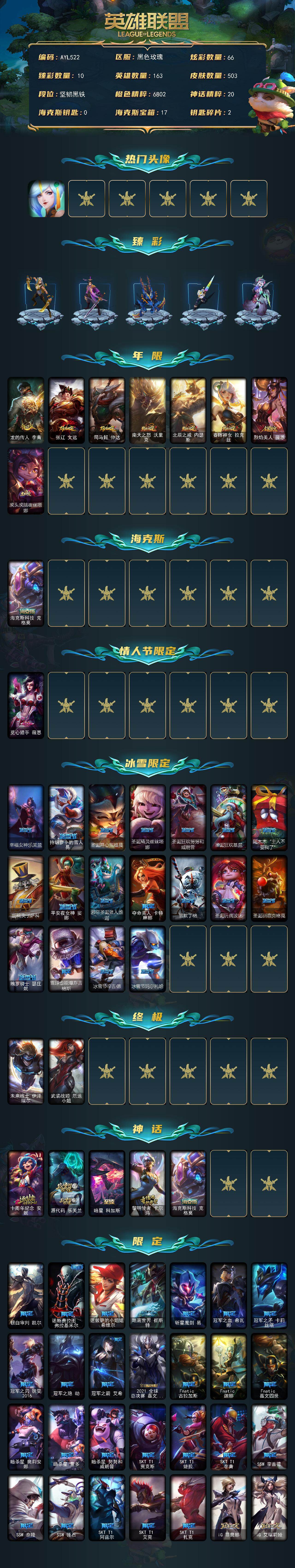 LOLLE47220英雄联盟账号详情图2