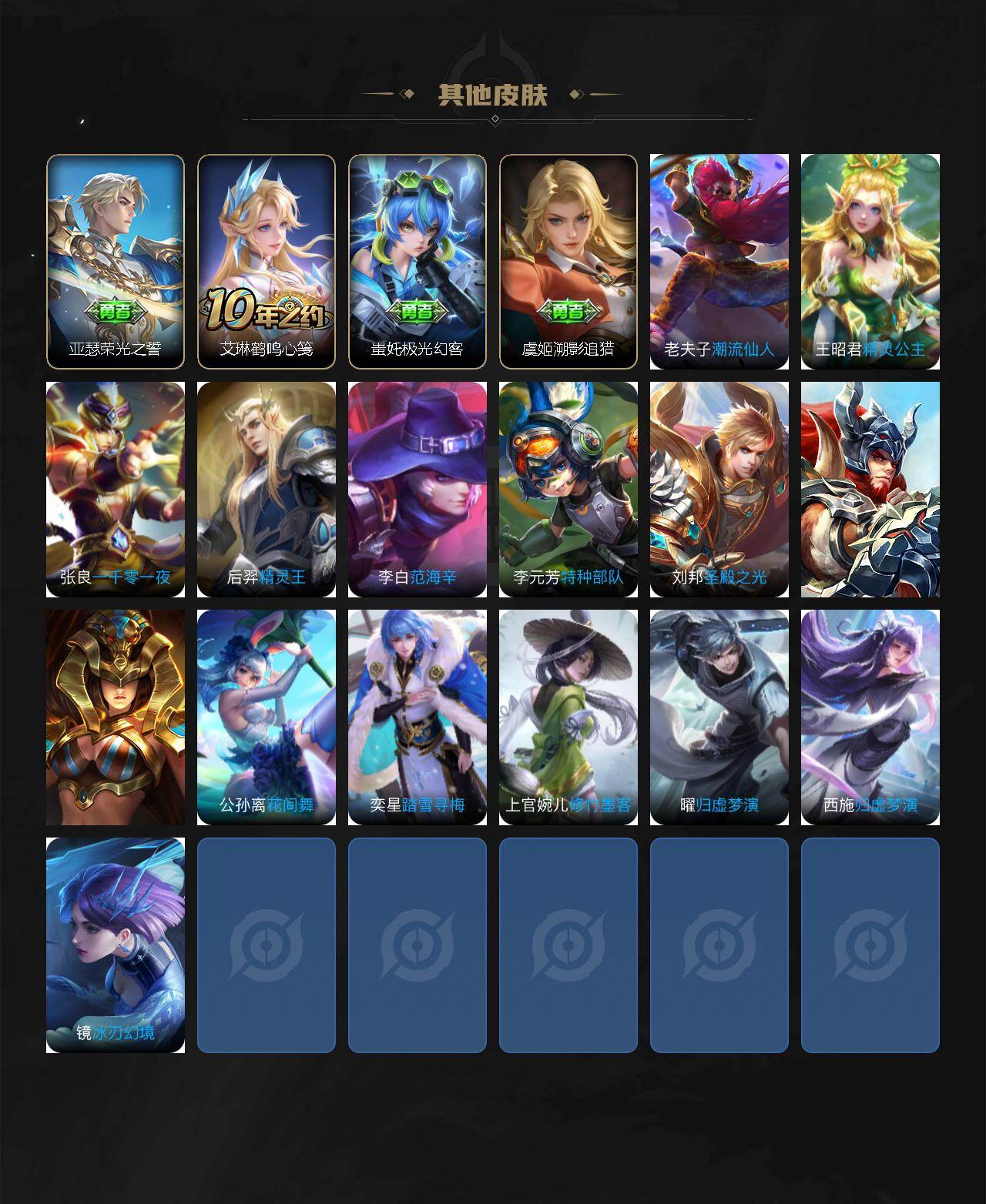 WZJZ493113王者荣耀账号详情图3 WZJZ493113王者荣耀账号详情图3