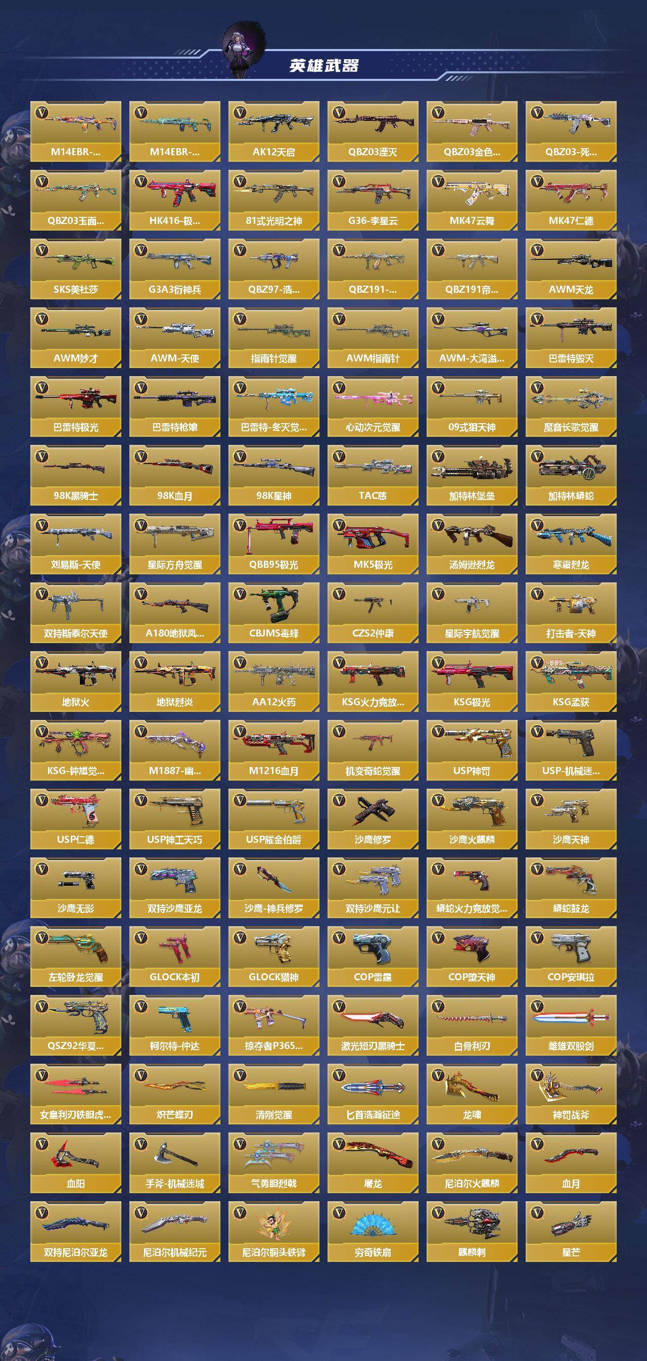 CFMQM48461枪战王者账号详情图4