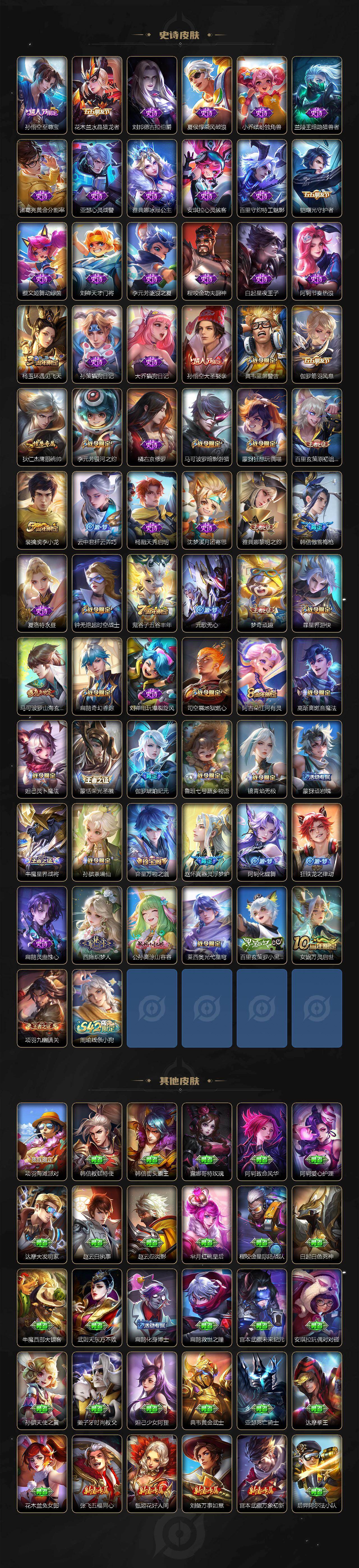 WZLX485479王者荣耀账号详情图4 WZLX485479王者荣耀账号详情图4