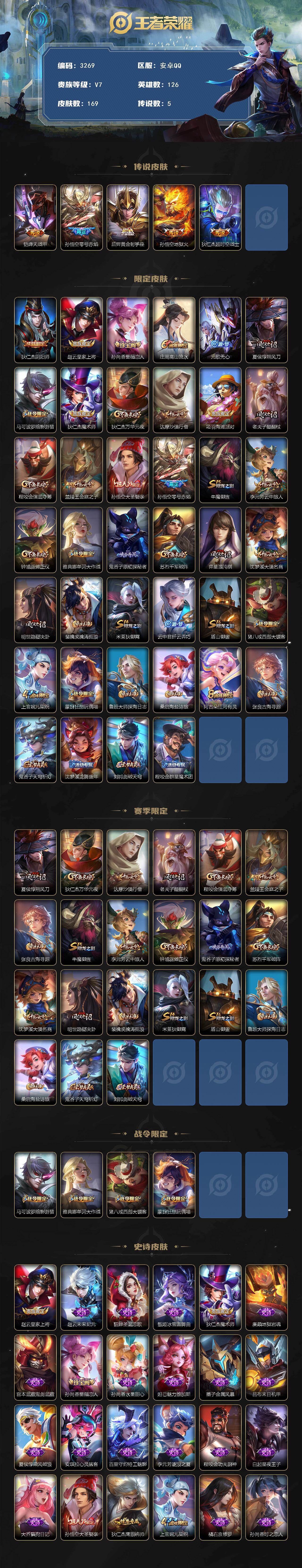 WZCMW471933王者荣耀账号详情图2