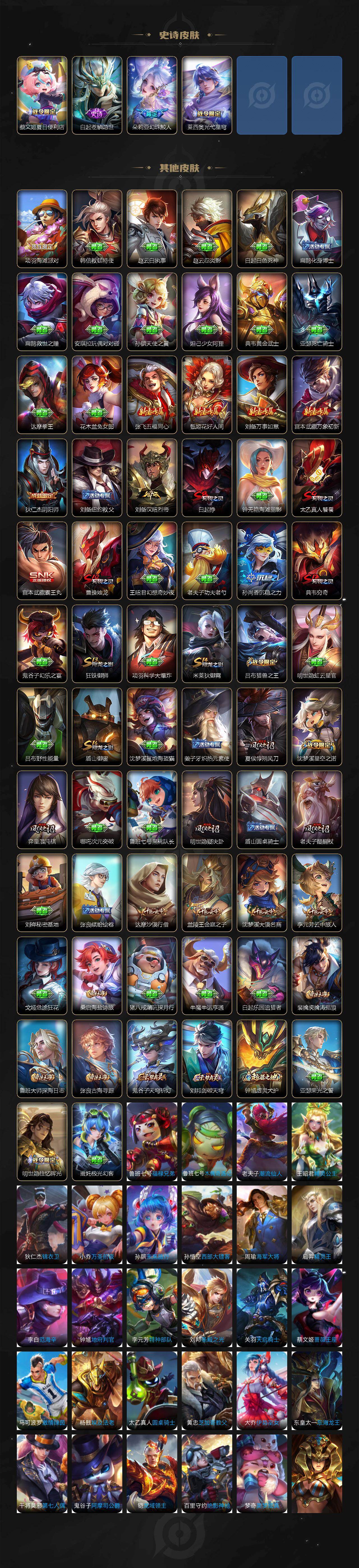 WZKG497349王者荣耀账号详情图3