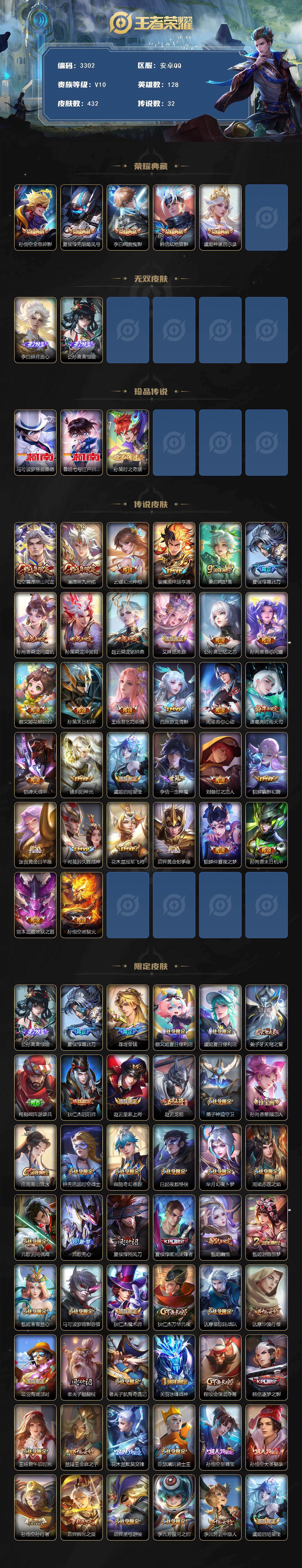 WZCMW472154王者荣耀账号详情图2