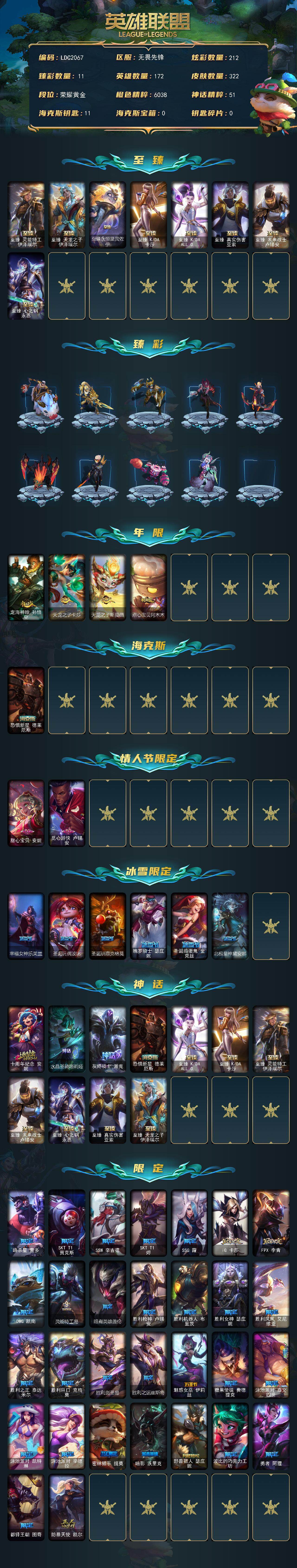 LOLEY46303英雄联盟账号详情图2