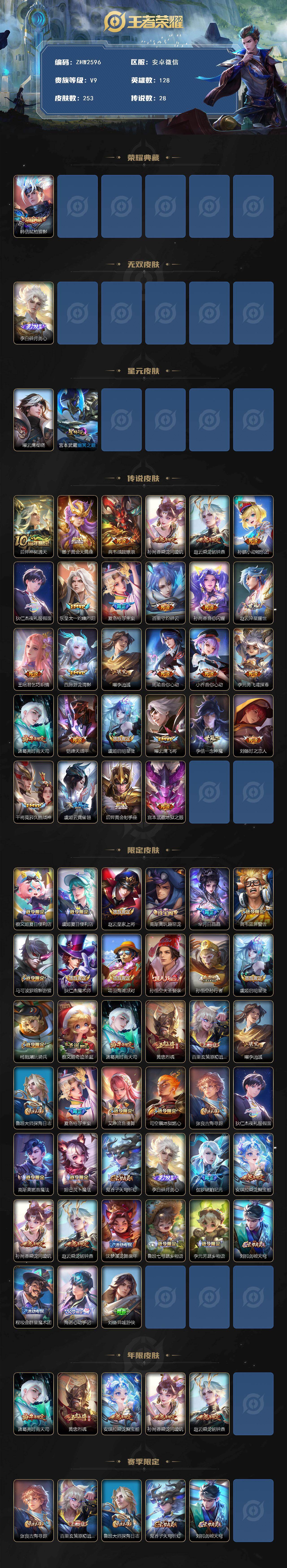 WZCMW467552王者荣耀账号详情图2