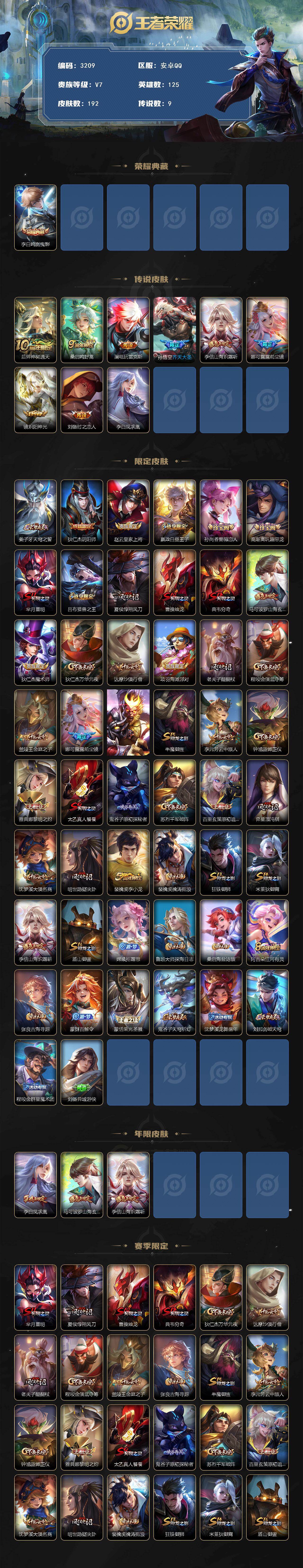 WZCMW467737王者荣耀账号详情图2