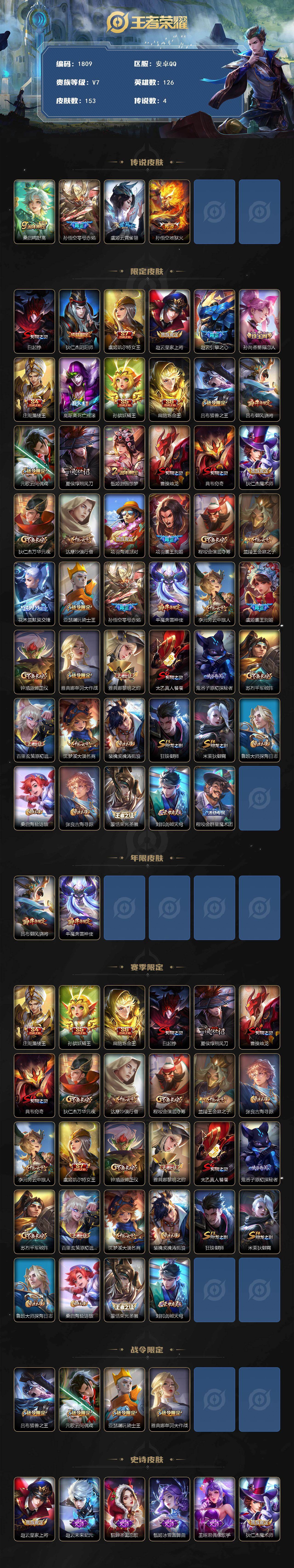 WZCMW468426王者荣耀账号详情图2