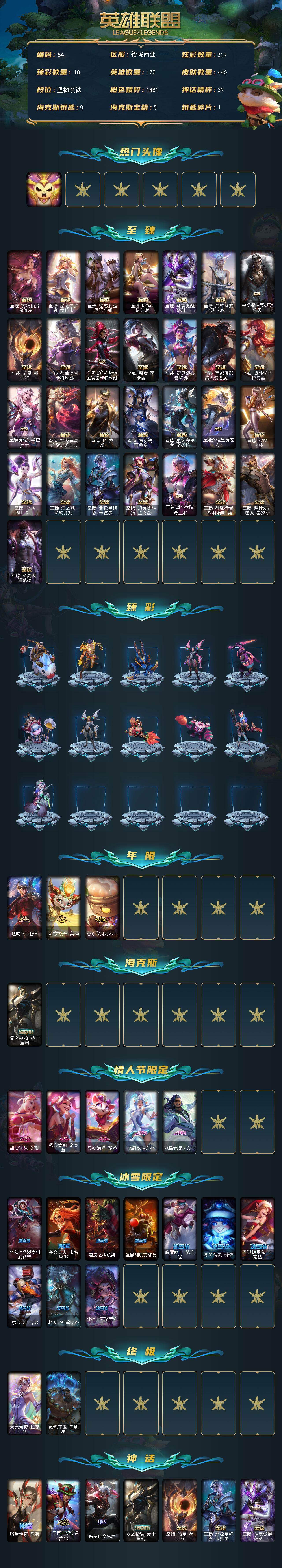 LOLCMW49560英雄联盟账号详情图2