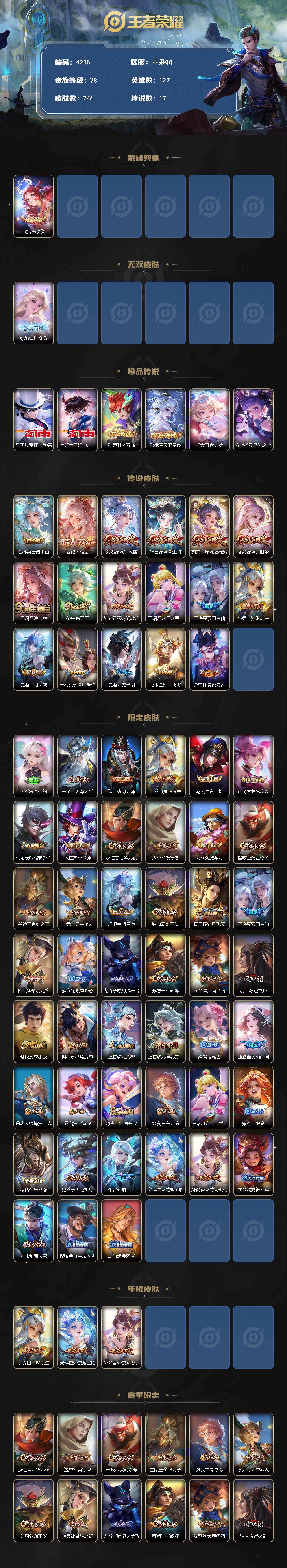 WZQM493125王者荣耀账号详情图3