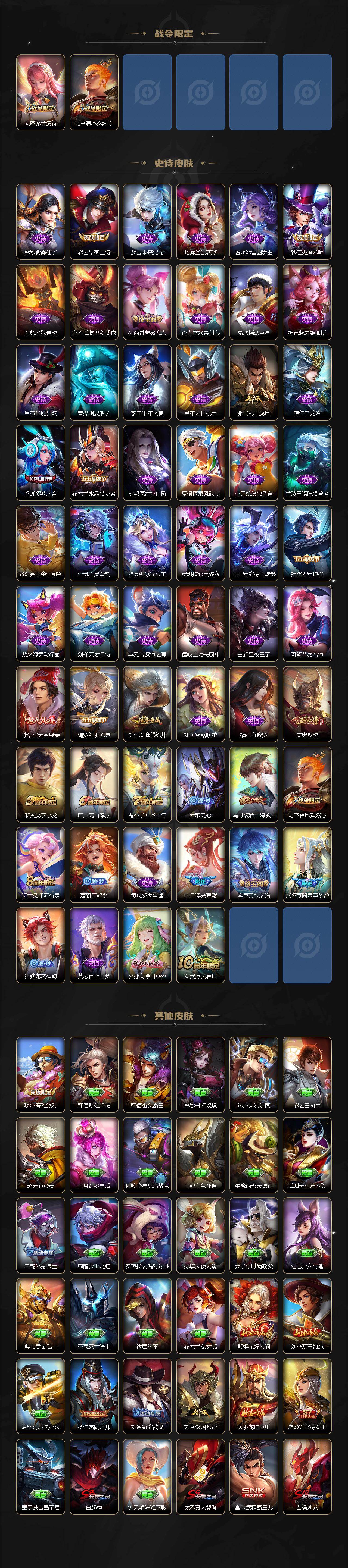 WZKG4110973王者荣耀账号详情图3