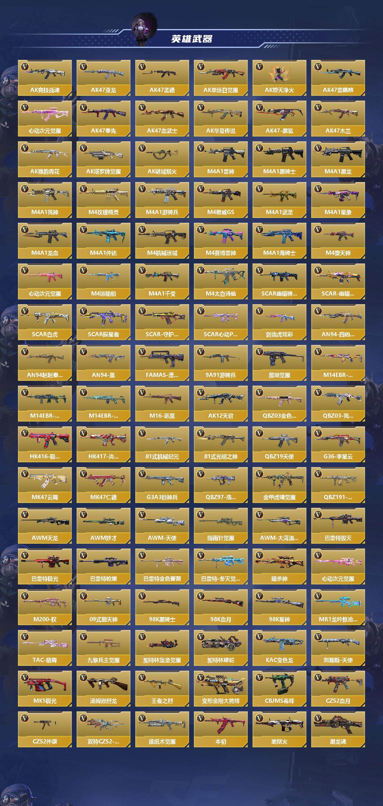 CFMQM45577枪战王者账号详情图4