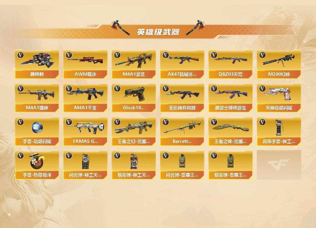 CFCMW421986穿越火线账号详情图3