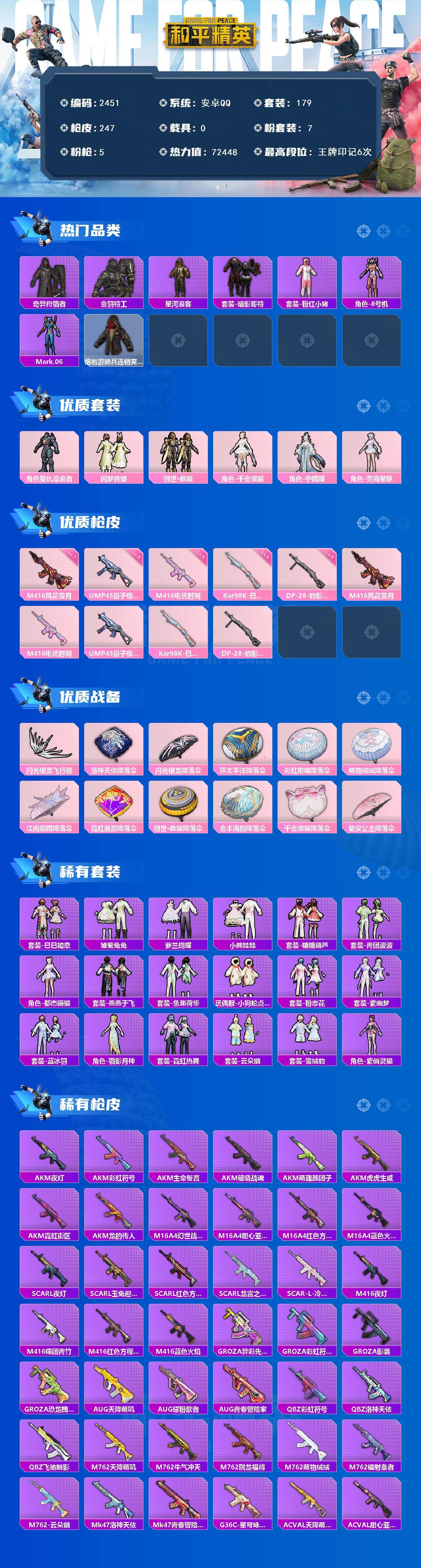 HPCMW465358和平精英账号详情图2