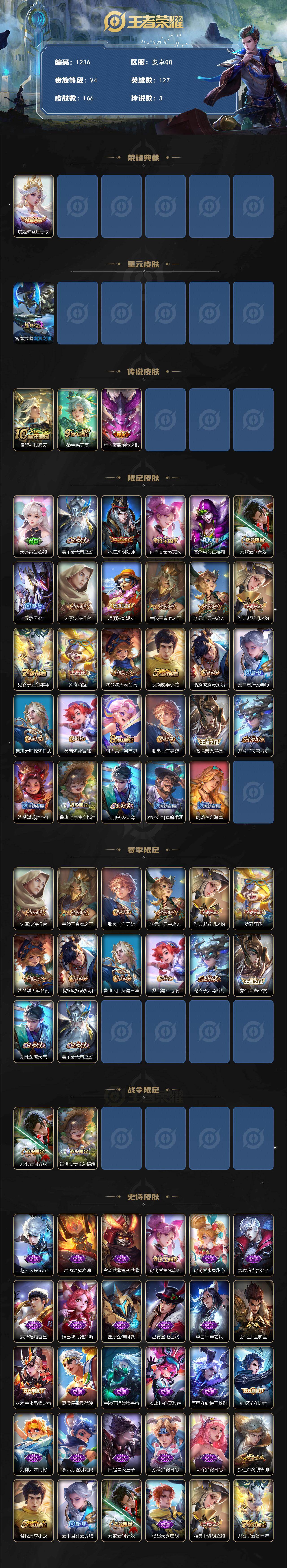 WZKG471072王者荣耀账号详情图2