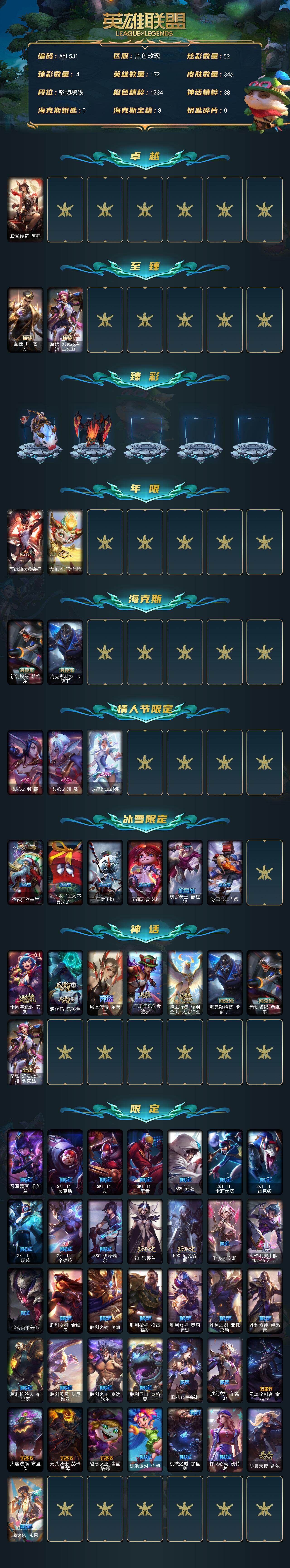 LOLLE47234英雄联盟账号详情图2