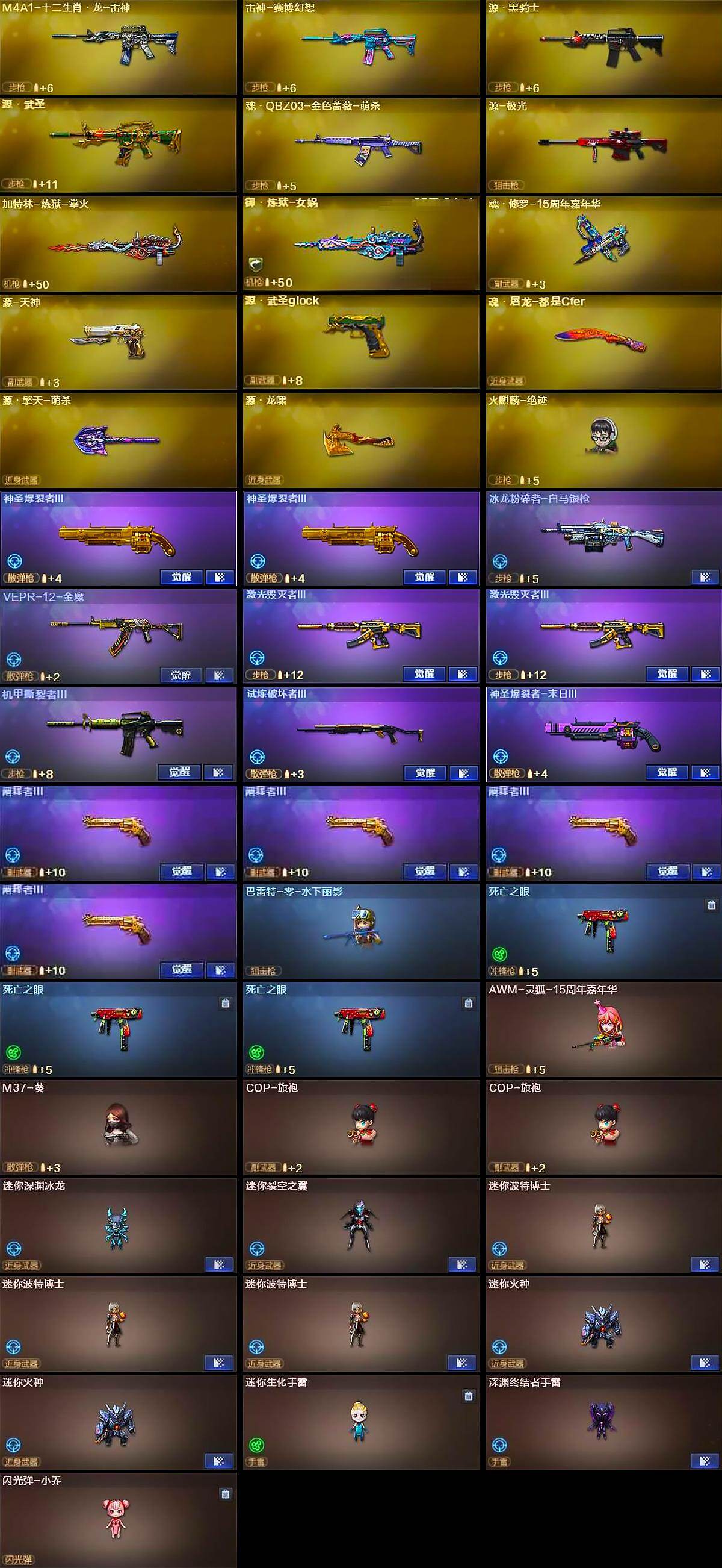 CFCMW422104穿越火线账号详情图6