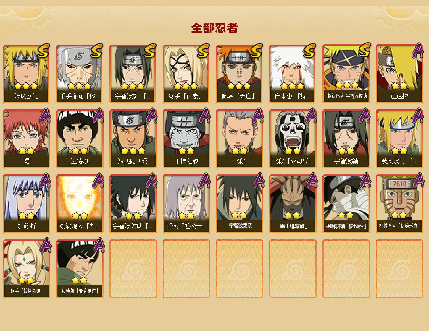 HYEY45019火影忍者账号详情图2