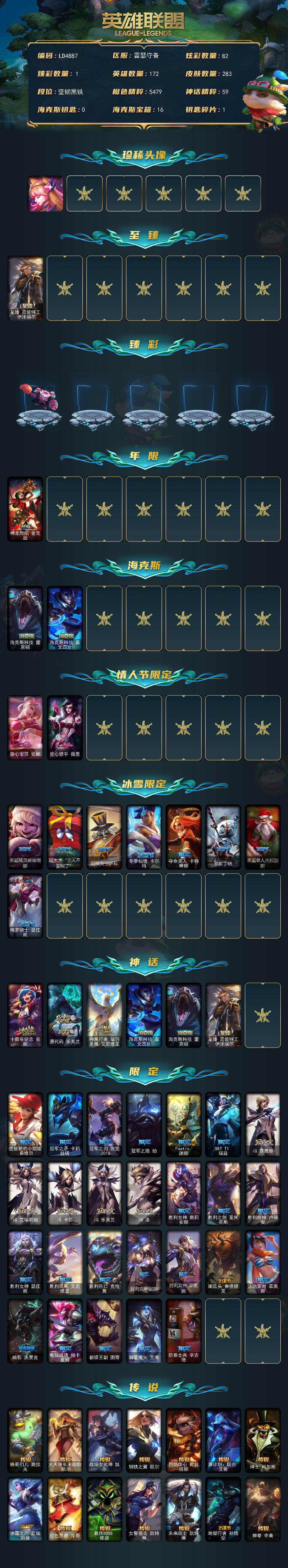 LOLQM47138英雄联盟账号详情图3