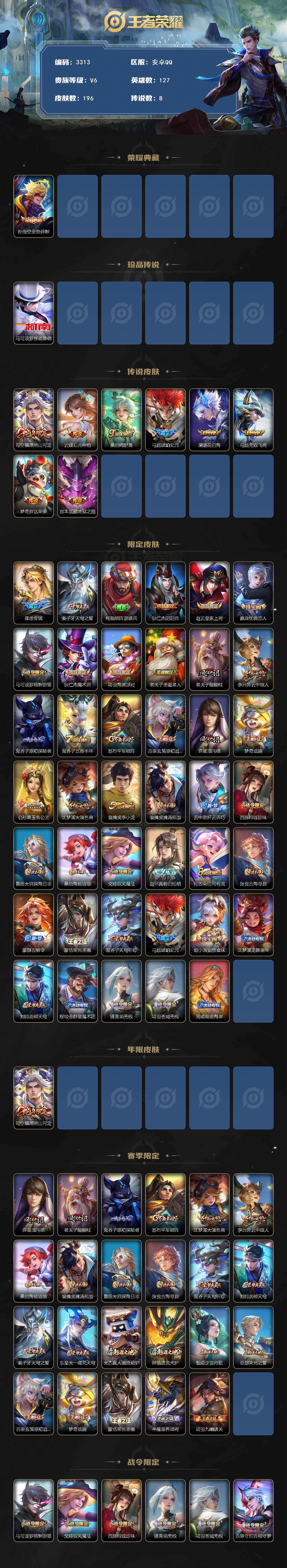 WZCMW473458王者荣耀账号详情图2