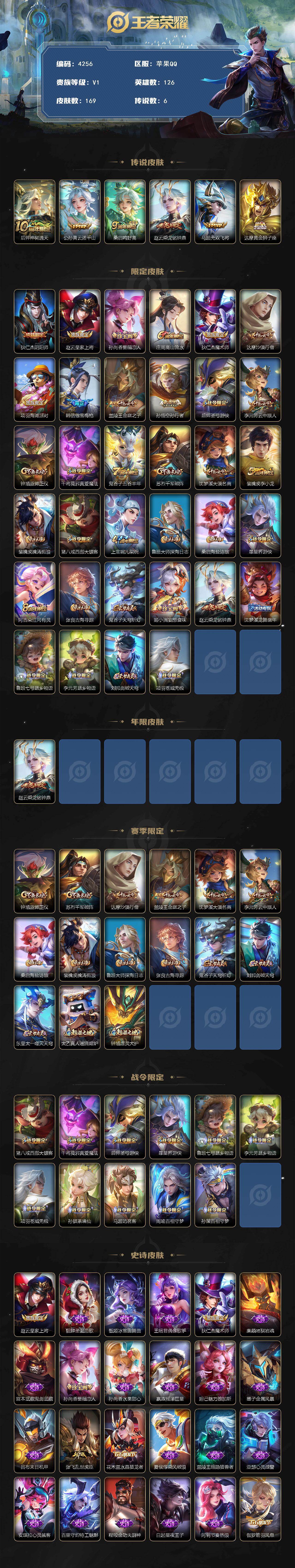 WZJZ493117王者荣耀账号详情图2