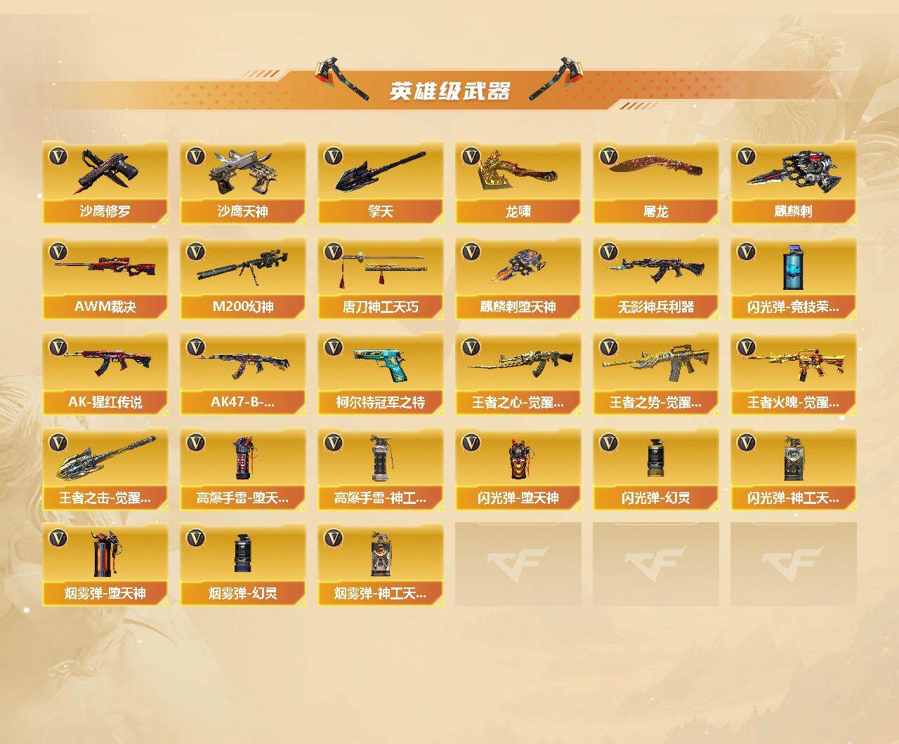 CFCMW421877穿越火线账号详情图3