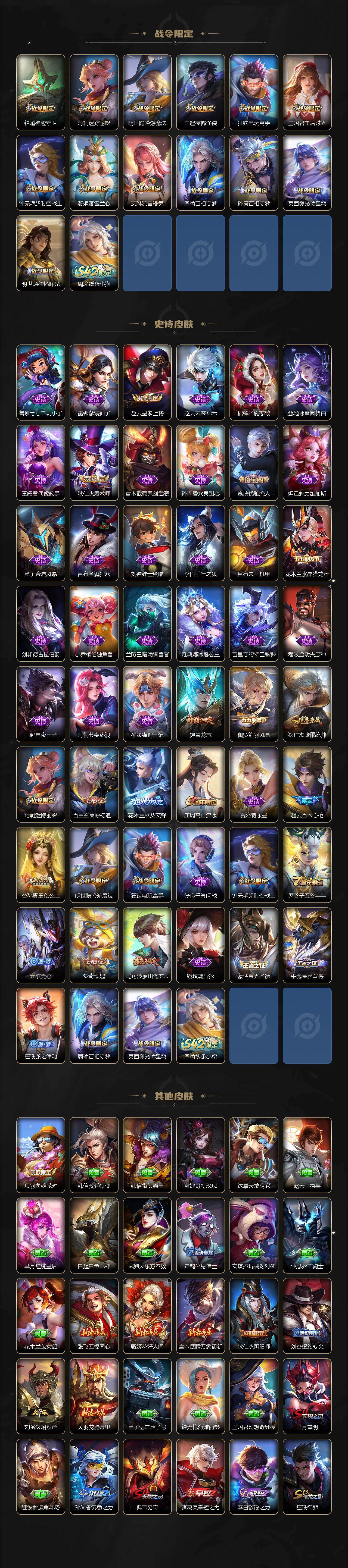 WZLFY474038王者荣耀账号详情图3 WZLFY474038王者荣耀账号详情图3