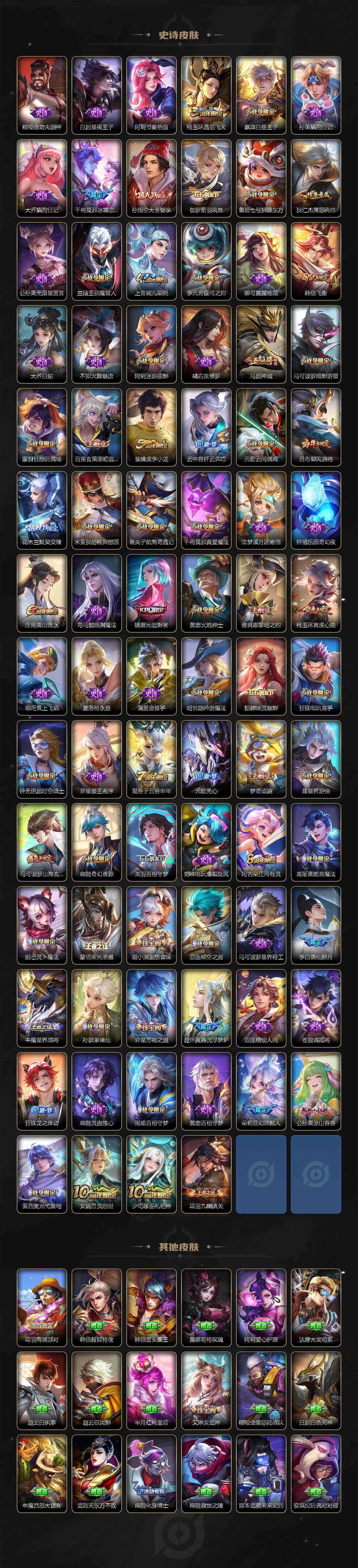 WZLE476562王者荣耀账号详情图5 WZLE476562王者荣耀账号详情图5