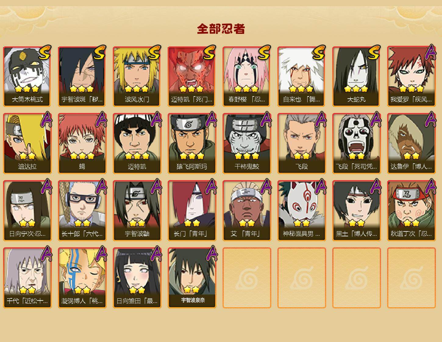 HYQM45046火影忍者账号详情图3