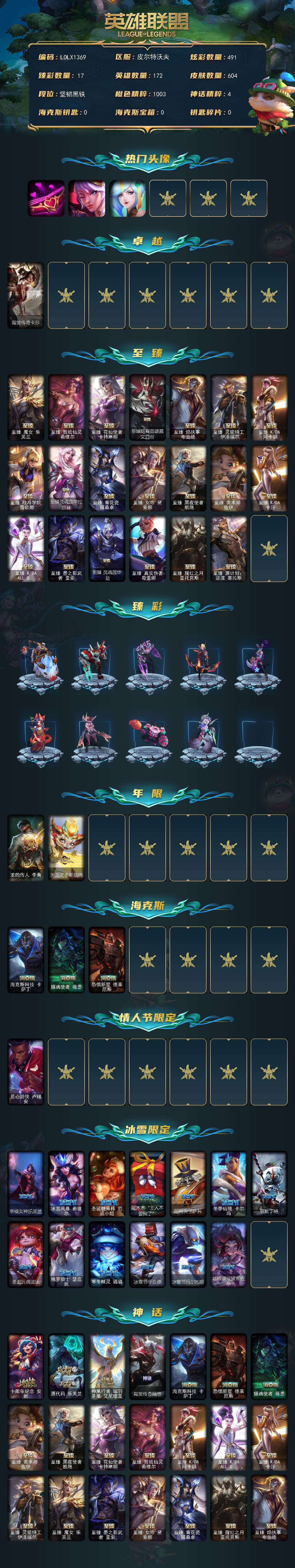 LOLEY47375英雄联盟账号详情图2