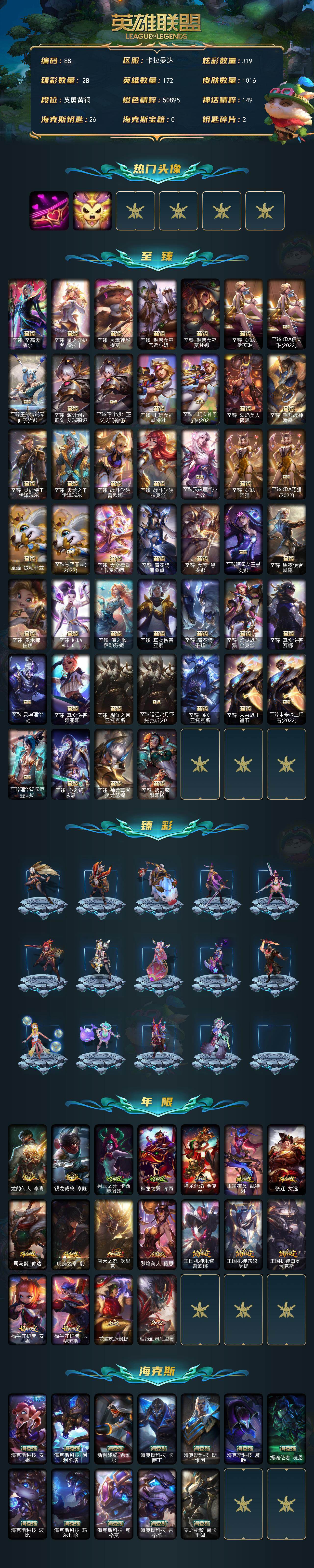 LOLCMW49571英雄联盟账号详情图2 LOLCMW49571英雄联盟账号详情图2