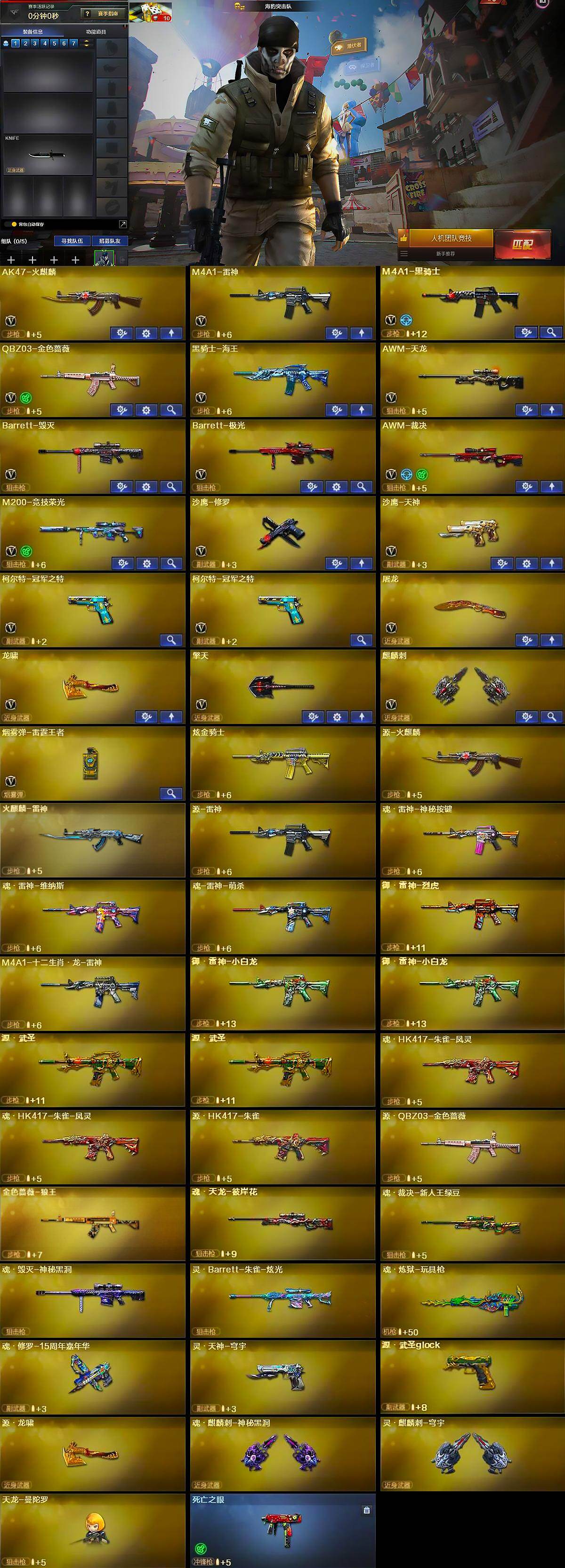 CFLX426533穿越火线账号详情图6