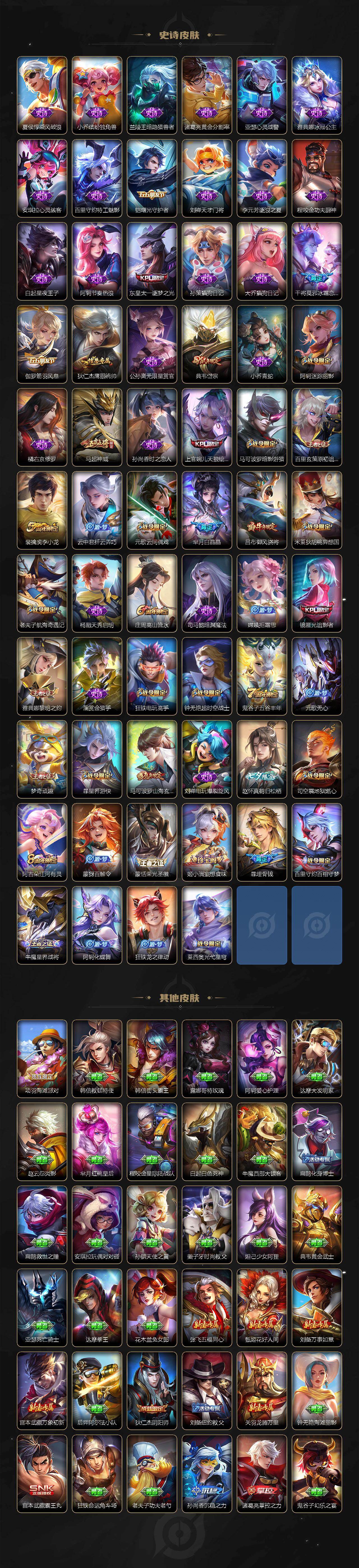 WZ03479133王者荣耀账号详情图4 WZ03479133王者荣耀账号详情图4