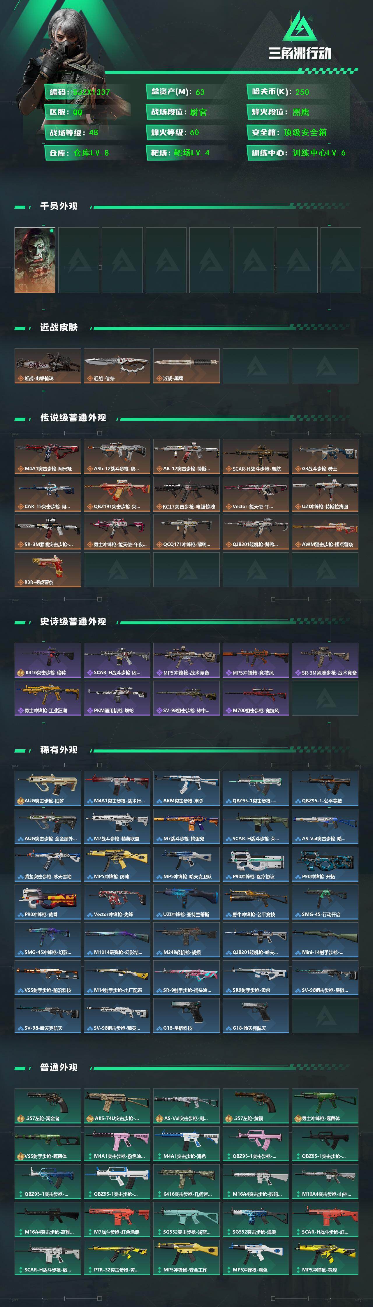 SJZEY421007三角洲行动账号详情图2