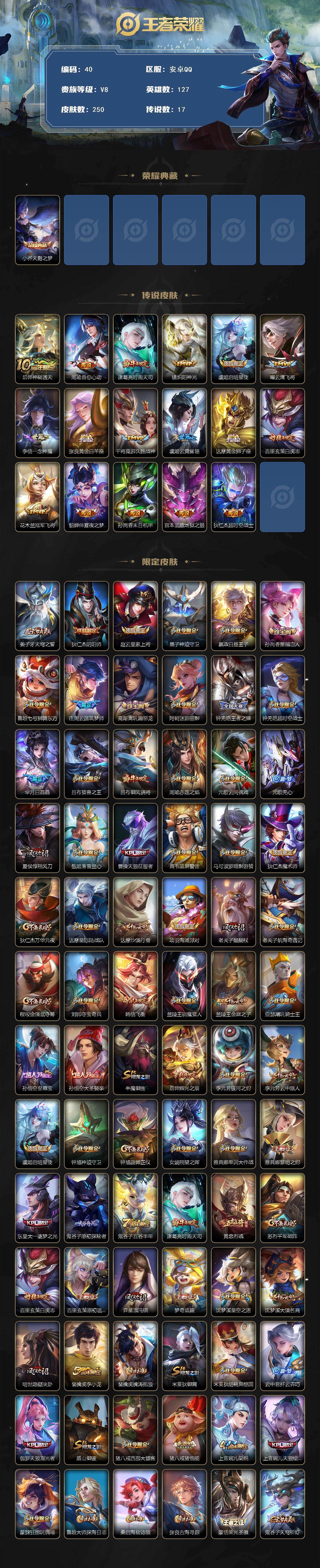 WZQYYX477678王者荣耀账号详情图2