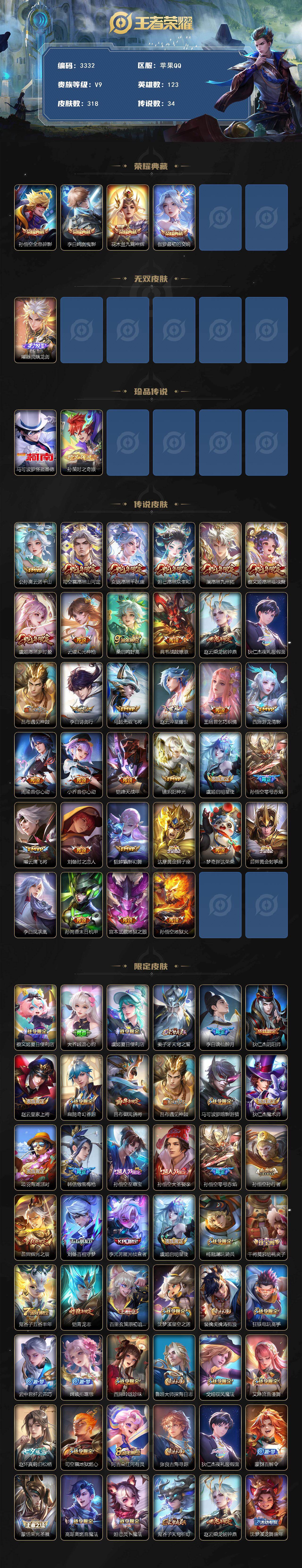 WZCMW478022王者荣耀账号详情图2