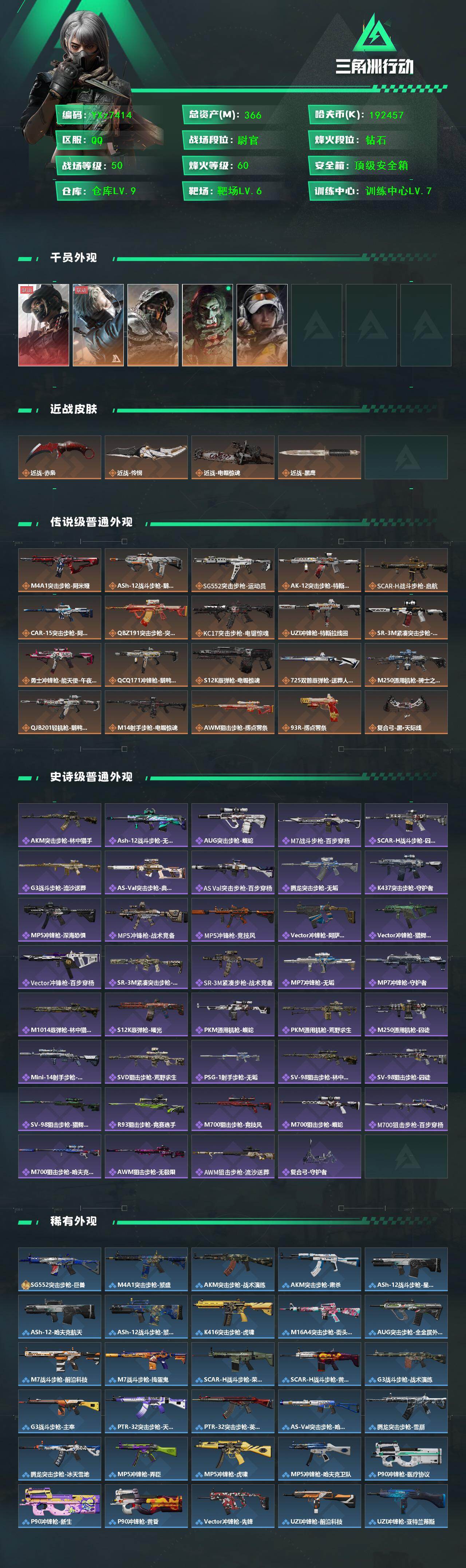 SJZCMW421061三角洲行动账号详情图2